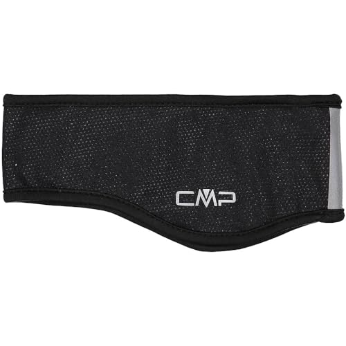 CMP STIRNBAND WOMAN HEADBAND SCHWARZ WINDDICHT ATMUNGSAKTIV WÄRMEND (one-size) von CMP