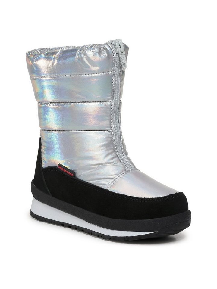 CMP Schneeschuhe Kids Rae Snow Boots Wp 39Q4964 Silver U303 Schnürschuh von CMP