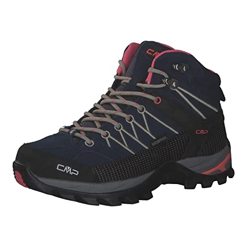 CMP Damen Trekking Schuhe Rigel MID 3Q12946 Blue-Corallo 40 von CMP