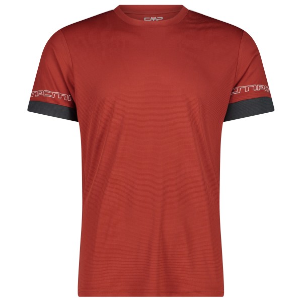 CMP - Shortsleeve Light Polyester T-Shirt - Funktionsshirt Gr 48 rot von CMP