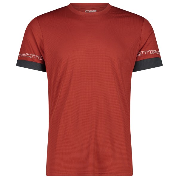 CMP - Shortsleeve Light Polyester T-Shirt - Funktionsshirt Gr 52 rot von CMP