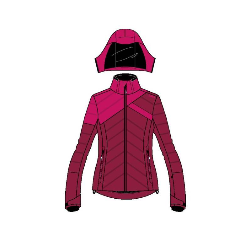 CMP Skijacke CMP Damen Skijacke Woman Jacket Zip Hood 3W0676 von CMP