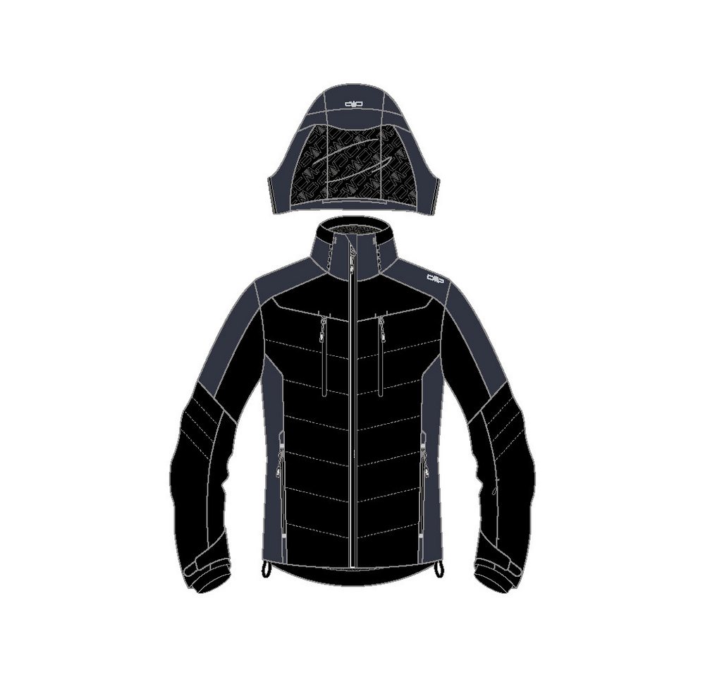 CMP Skijacke CMP Herren Skijacke Man Zip Hood Jacket 33W0837 von CMP