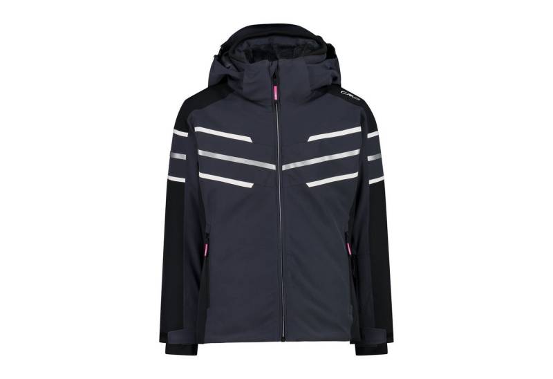 CMP Skijacke KID G JACKET SNAPS HOOD U911 TITANIO von CMP