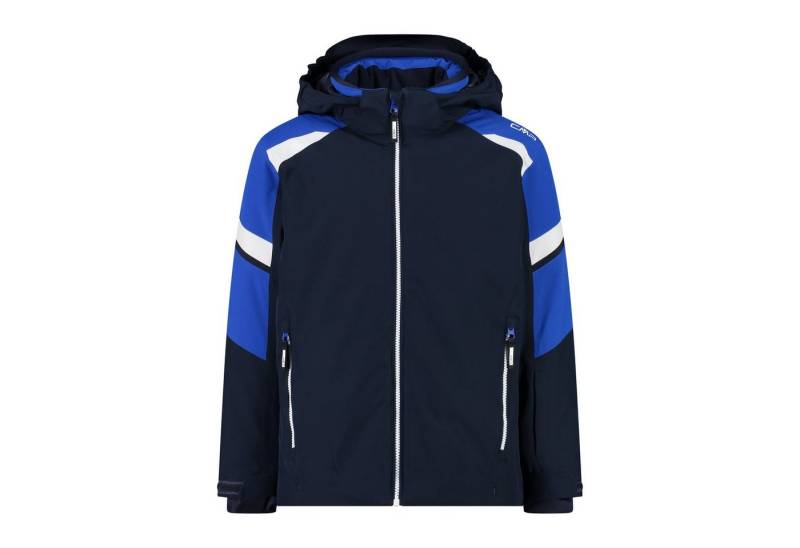 CMP Skijacke KID JACKET SNAPS HOOD BLACK BLUE von CMP