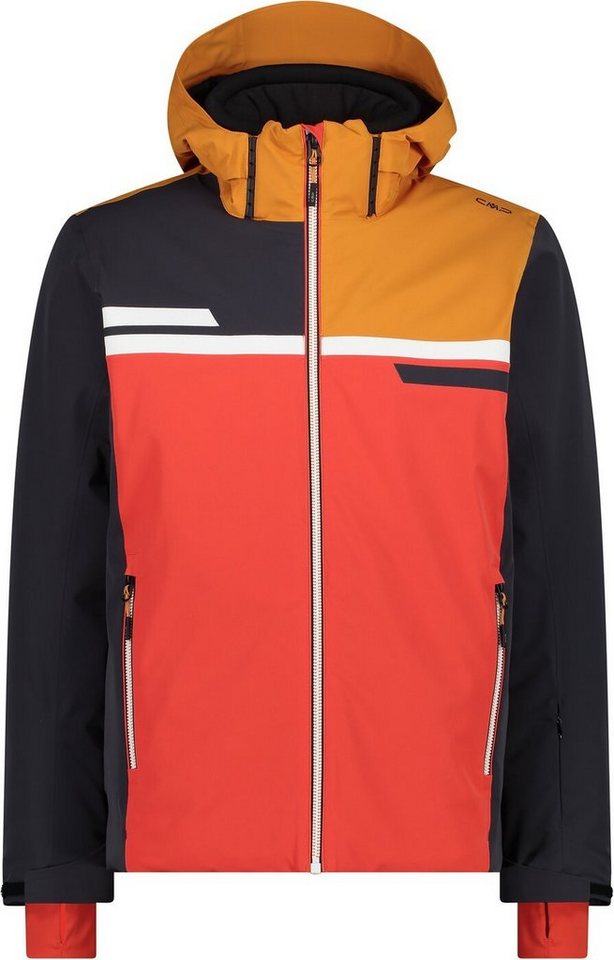 CMP Skijacke MAN JACKET ZIP HOOD FLAME von CMP