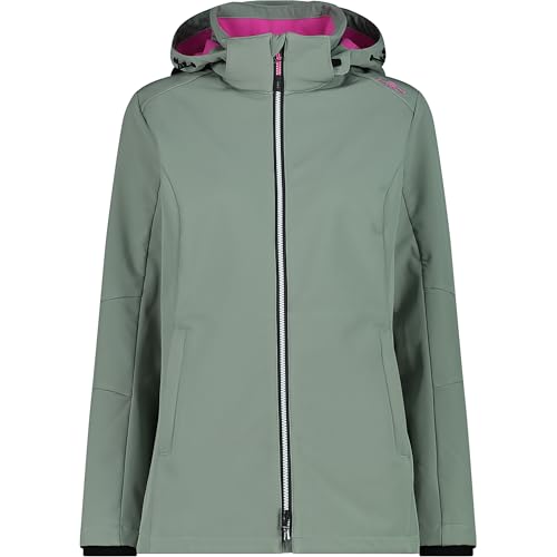 CMP Softshell-Jacke Comfort Fit Damen Mineral - D40 von CMP