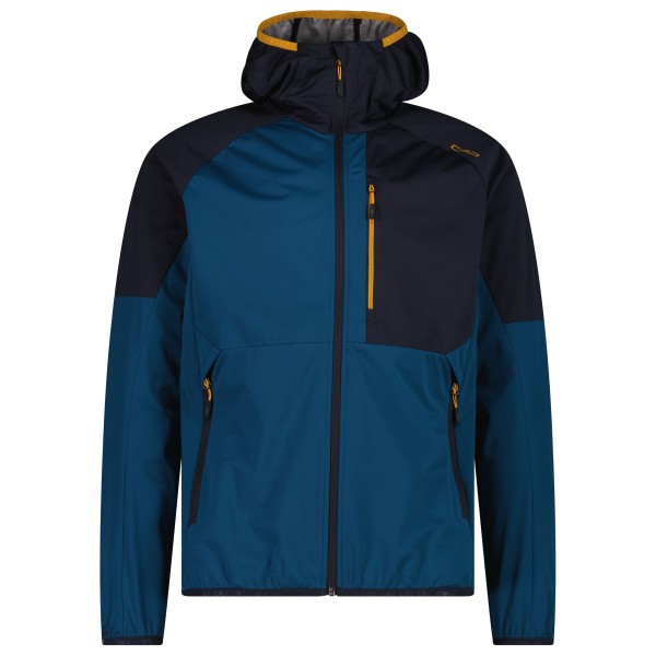 CMP - Softshell Jacket Fix Hood - Softshelljacke Gr 56 blau von CMP