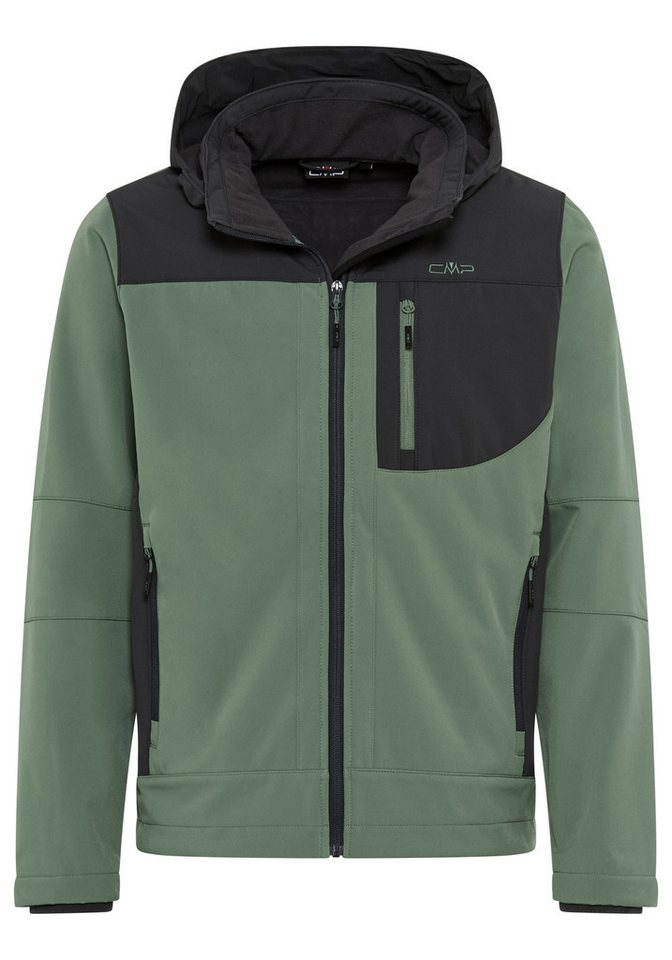 CMP Softshelljacke (1-St) Wasserabweisend & Winddicht & Atmungsaktiv von CMP
