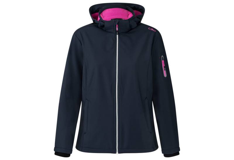 CMP Softshelljacke CMP Damen Softshelljacke Woman Jacket Zip Hood 39A5006 von CMP
