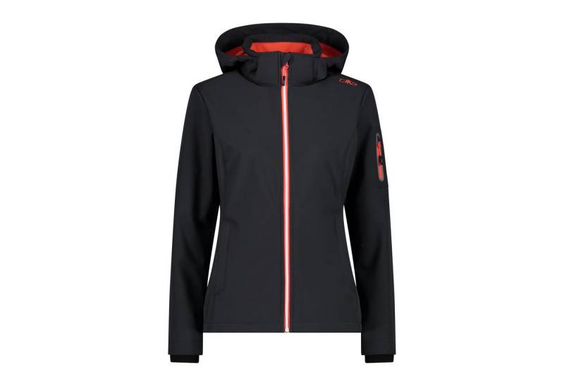 CMP Softshelljacke CMP Damen Softshelljacke Woman Jacket Zip Hood 39A5006 von CMP