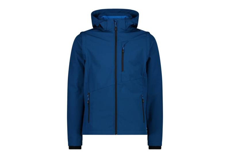 CMP Softshelljacke CMP Herren Softshelljacke MAN JACKET ZIP HOOD WITH DETAC 33A1827 von CMP