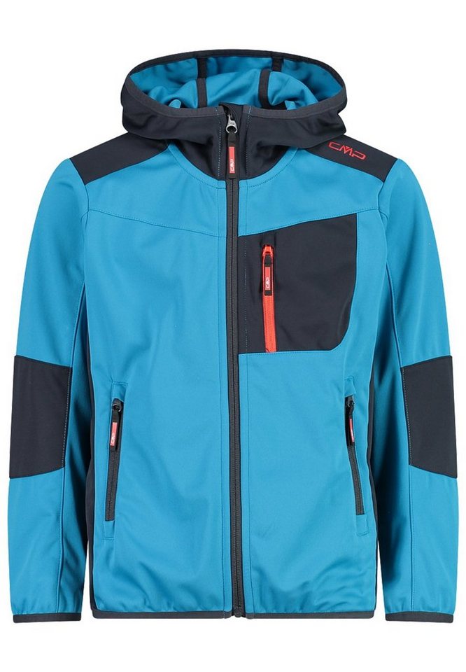 CMP Softshelljacke CMP Kinder Softshelljacke color block Fix Hood 32A von CMP