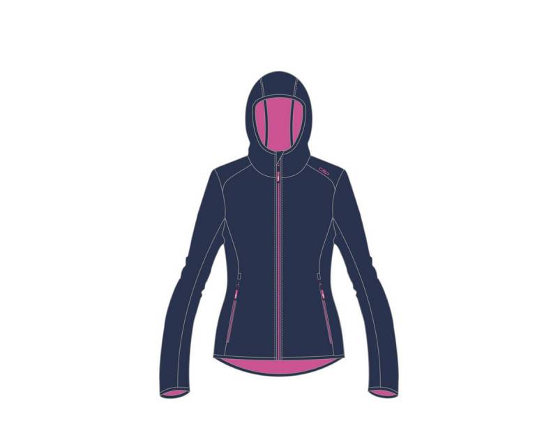 CMP Softshelljacke CMP Mädchen Softshelljacke Girl Jacket Fix Hood 39A5115 von CMP