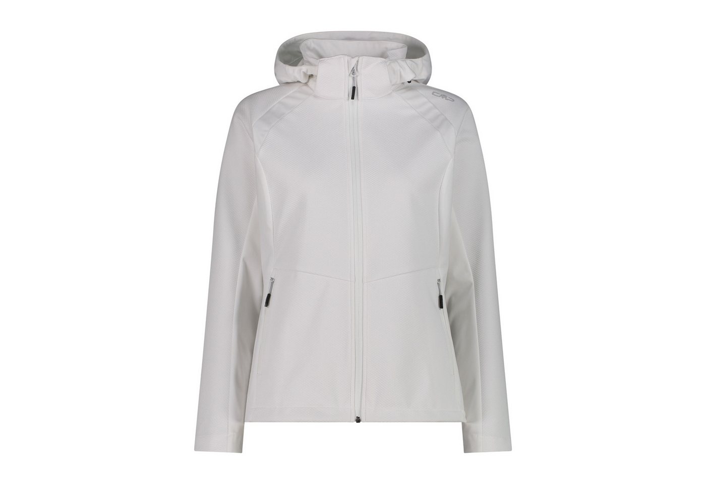CMP Softshelljacke WOMAN JACKET ZIP HOOD BIANCO von CMP