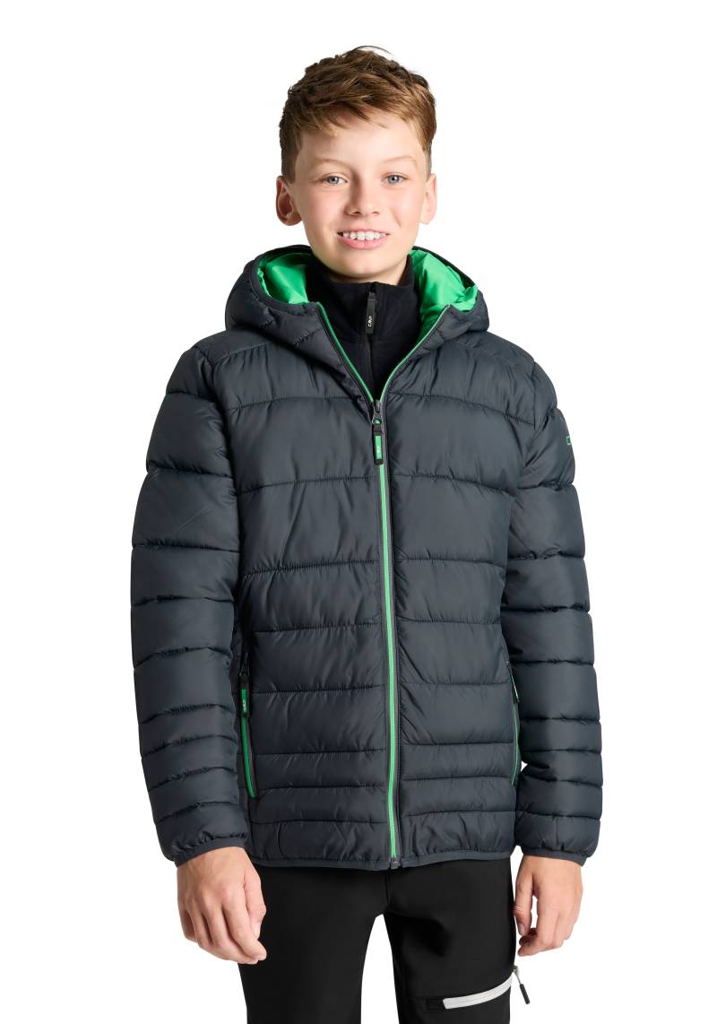 CMP Steppjacke "KID JACKET FIX HOOD" 1 Stk. tlg. mit Kapuze wärmend & winddicht & wasserabweisend, für Kinder von CMP