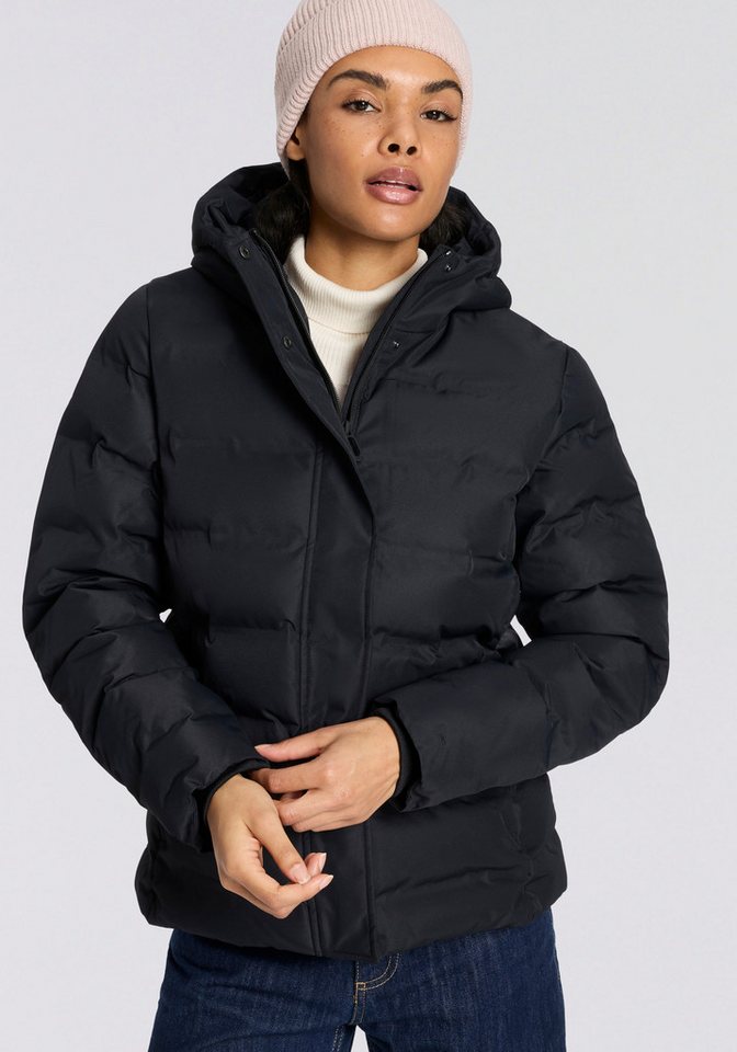 CMP Steppjacke WOMAN JACKET FIX HOOD (1-St) mit fester Kapuze, wärmend, winddicht, wasserabweisend von CMP