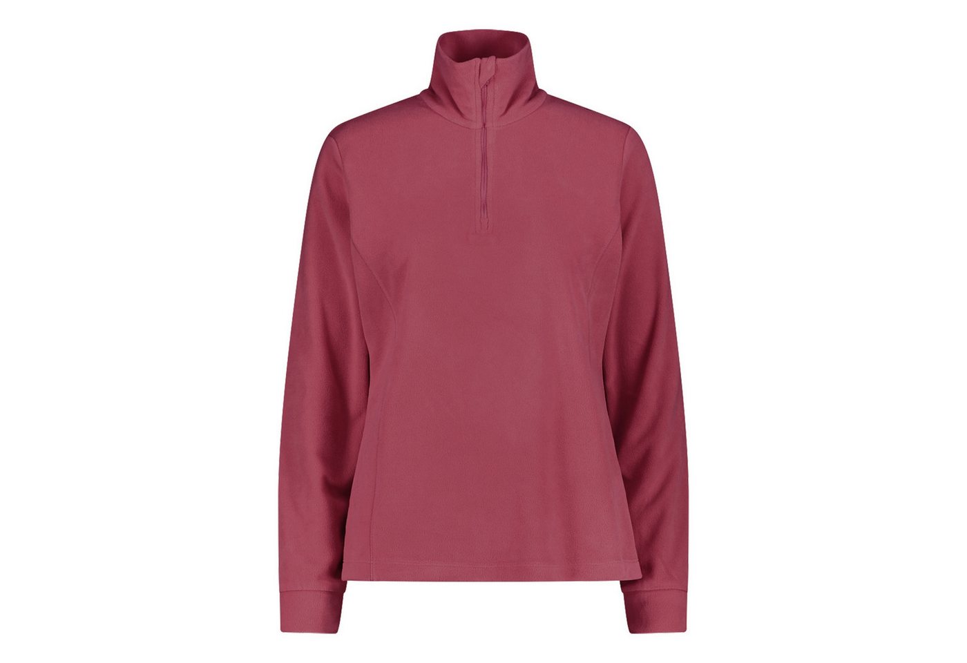 CMP Strickfleece-Pullover Woman Sweat mit halbem Reißverschluss von CMP