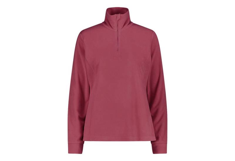 CMP Strickfleece-Pullover Woman Sweat mit halbem Reißverschluss von CMP