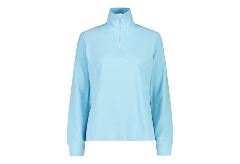 CMP Strickfleece-Pullover Woman Sweat mit halbem Reißverschluss von CMP