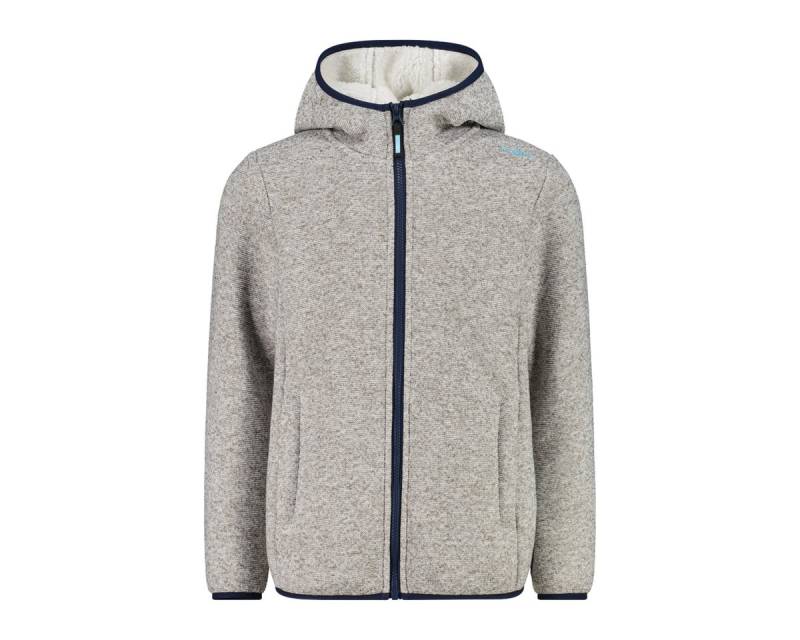 CMP Strickfleecejacke (1-St) mit fester Kapuze, aus Polyester, sportlicher Stil von CMP