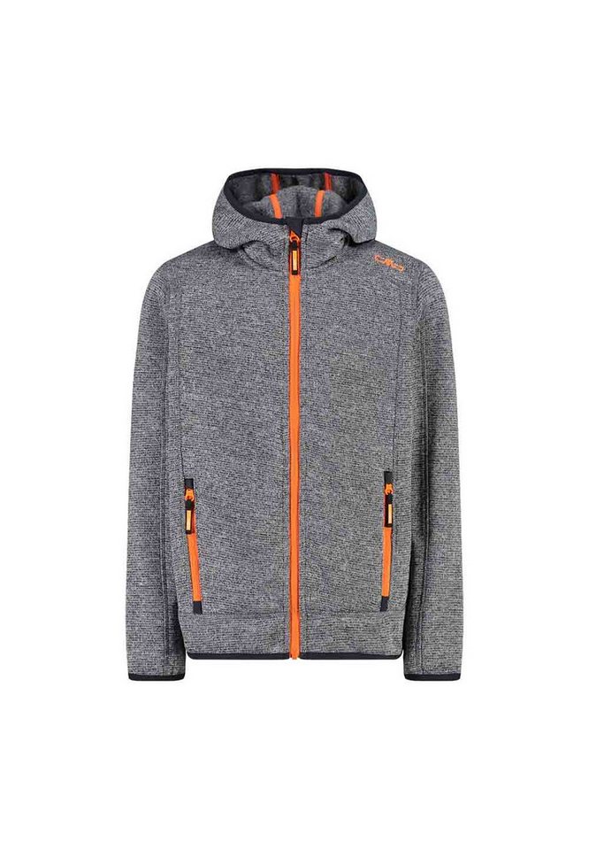 CMP Strickfleecejacke CMP Jungen Strickfleecejacke mit Kapuze 3H60844 S2 von CMP