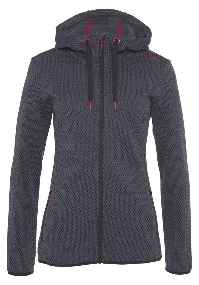 CMP Strickfleecejacke Wärmend & windabweisend & Atmungsaktiv von CMP