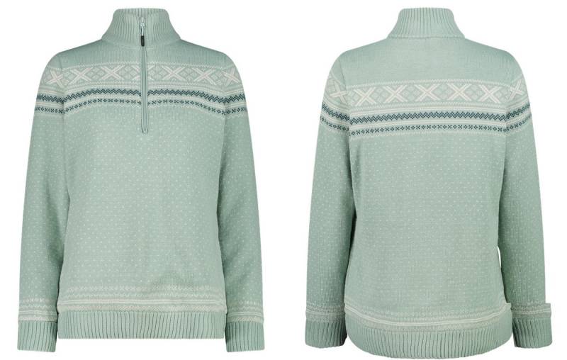 CMP Strickpullover CMP Damen Pullover Woman Sweat Knitted WP mit Wind Protect Membrane von CMP