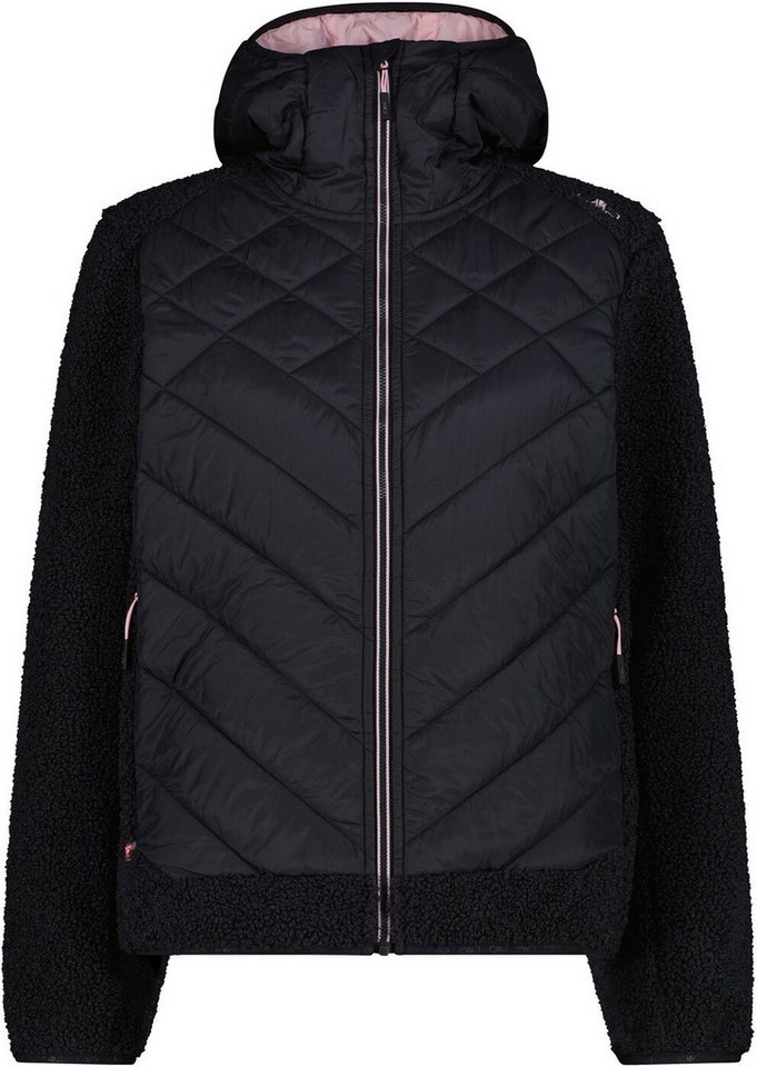 CMP T-Shirt WOMAN JACKET HYBRID FIX HOOD ANTRACITE von CMP