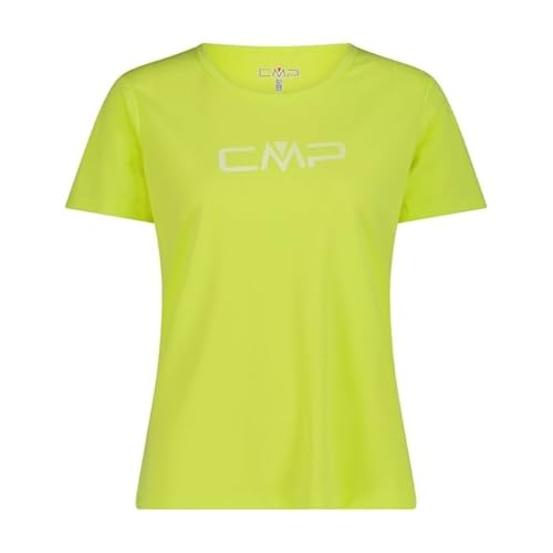 CMP T-Shirt mit Rundhalsausschnitt Dry Function mit Logo Damen 39t5676p, E014 Apple, 46 von CMP