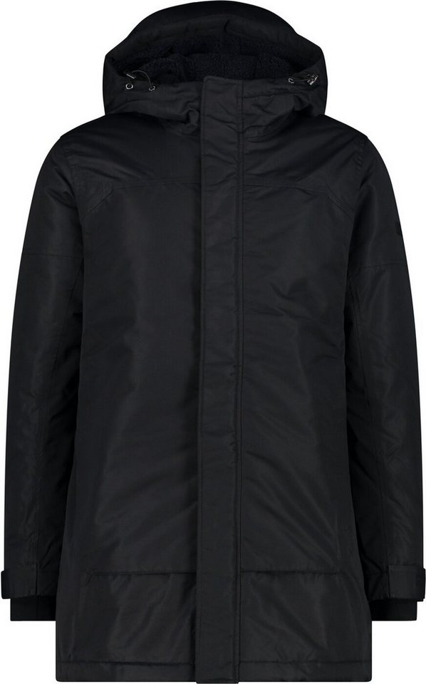 CMP Trainingsjacke MAN PARKA FIX HOOD NERO von CMP