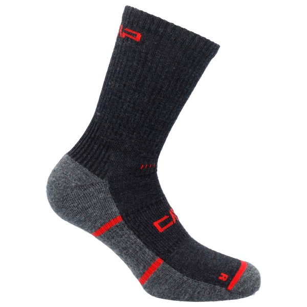CMP - Trekking Sock Merinos - Wandersocken Gr 46-48 schwarz von CMP