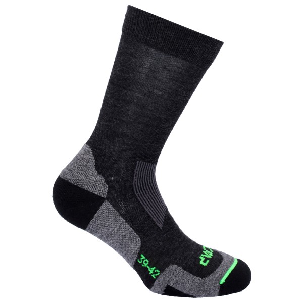 CMP - Trekking Wool Sock - Wandersocken Gr 46-48 schwarz von CMP