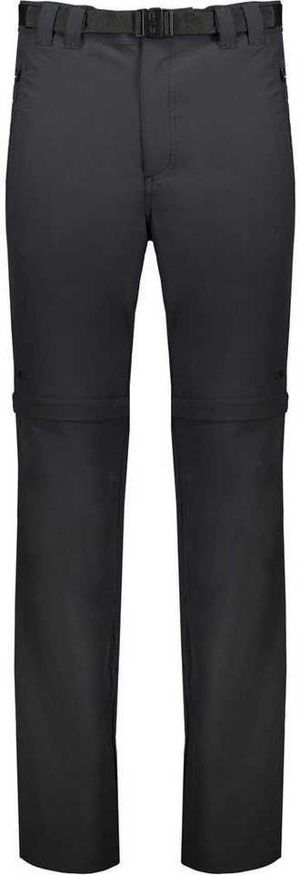 CMP Trekkinghose MAN LONG PANT ZIP OFF ANTRACITE von CMP