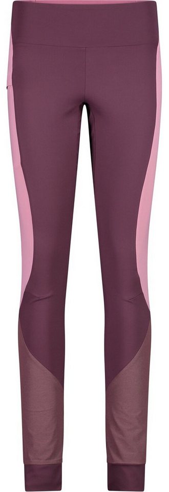 CMP Trekkinghose WOMAN HYBRID PANT TIGHT PLUM von CMP