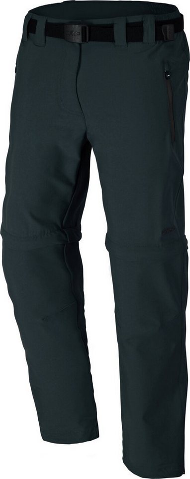 CMP Trekkinghose WOMAN LONG PANT ZIP OFF ANTRACITE von CMP