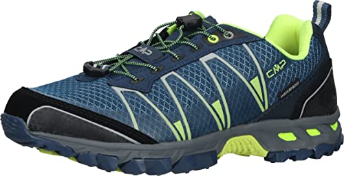 CMP Herren ALTAK Trail Shoe WP, Blue Ink-Yellow Fluo, 39 EU von CMP