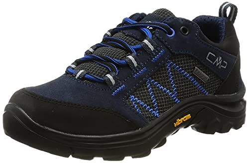 CMP unisex child 2.0 Kids Thiamat Low 2 0 Trekking Shoe Wp, Black Blue, 35 EU von CMP