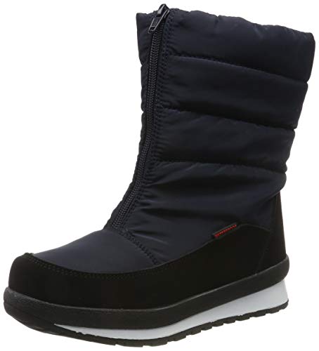 CMP Unisex Kinder Kids Rae Snow Boots Wp Schneestiefel, Black Blue, 38 EU von CMP