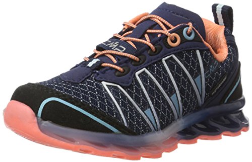 CMP Unisex-Kinder ALTAK Traillaufschuhe, Blau (B.Blue-Cristal-Peach Fluo), 26 EU von CMP