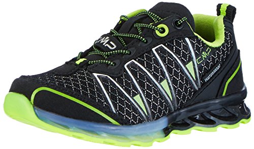 CMP Unisex-Kinder ALTAK Traillaufschuhe, Schwarz (Nero-Yellow Fluo), 29 EU von CMP