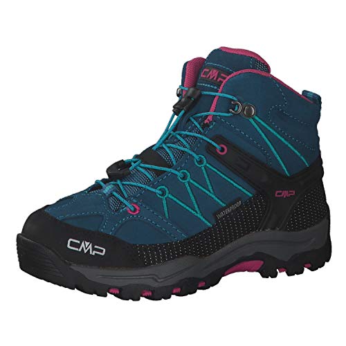 CMP Unisex Kinder Ki. Trekking Rig. Waterpr Wanderschuh, Blau, 28 EU von CMP