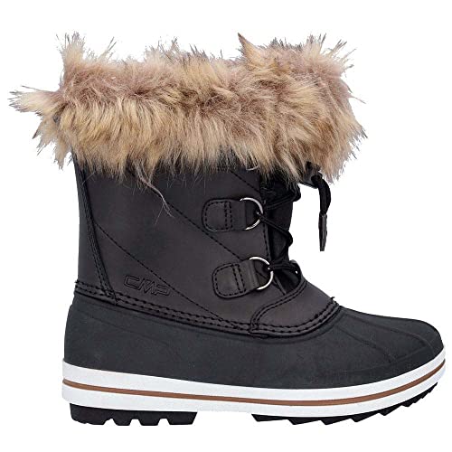 CMP Unisex Kinder Kids Anthilian Snow Boot Wp Walking Shoe, Schwarz, 28 EU von CMP