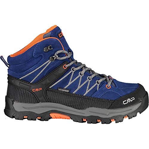 CMP Kids Rigel Mid Shoe Wp Trekking-& Wanderstiefel, Marine Tango, 31 EU von CMP