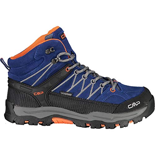 CMP Unisex Kinder Kids Rigel Mid Trekking Shoes Wp Trekking-Schuhe, Marine Tango, 31 EU von CMP