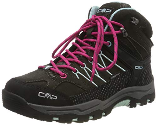 CMP Unisex-Kinder Kids Rigel Mid Shoe Wp Trekking-& Wanderstiefel, Braun (Arabica-Sky Light 76bn), 30 EU von CMP