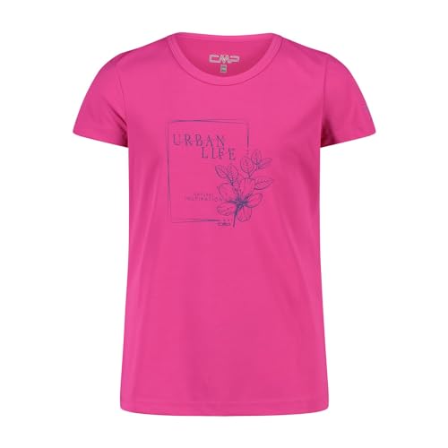 CMP Unisex Kinder T-Shirt, Fuchsia, 176 cm von CMP