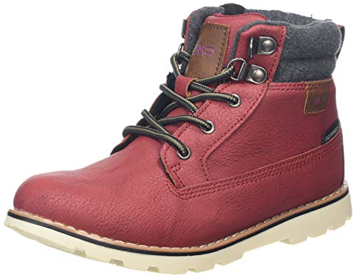 CMP Unisex-Kinder Thuban Combat Boots, Rot (Merlot C952), 28 EU von CMP