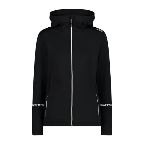 CMP WOMAN JACKET FIX HOOD NERO - 42 von CMP