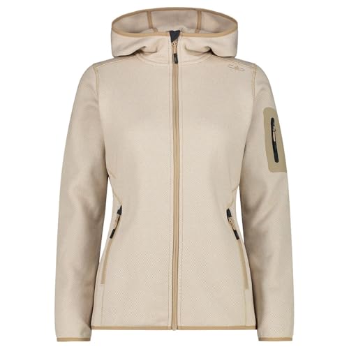CMP WOMAN JACKET FIX HOOD B.CO GESSO-SESAMO - 42 von CMP